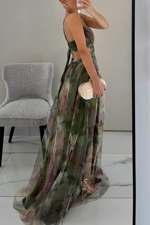 Giselle | Vestido maxi con Estampado Floral