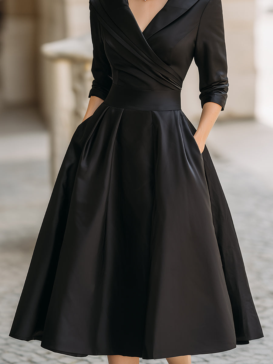 Colette™ | Vestido de Elegancia Navideña