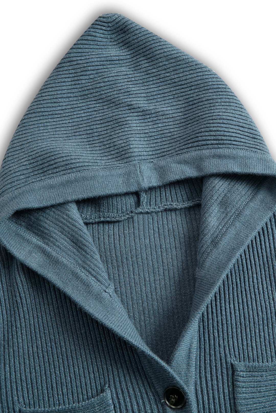 Vestido Maxi de Tricot con Capucha