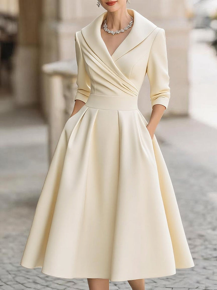 Colette™ | Vestido de Elegancia Navideña