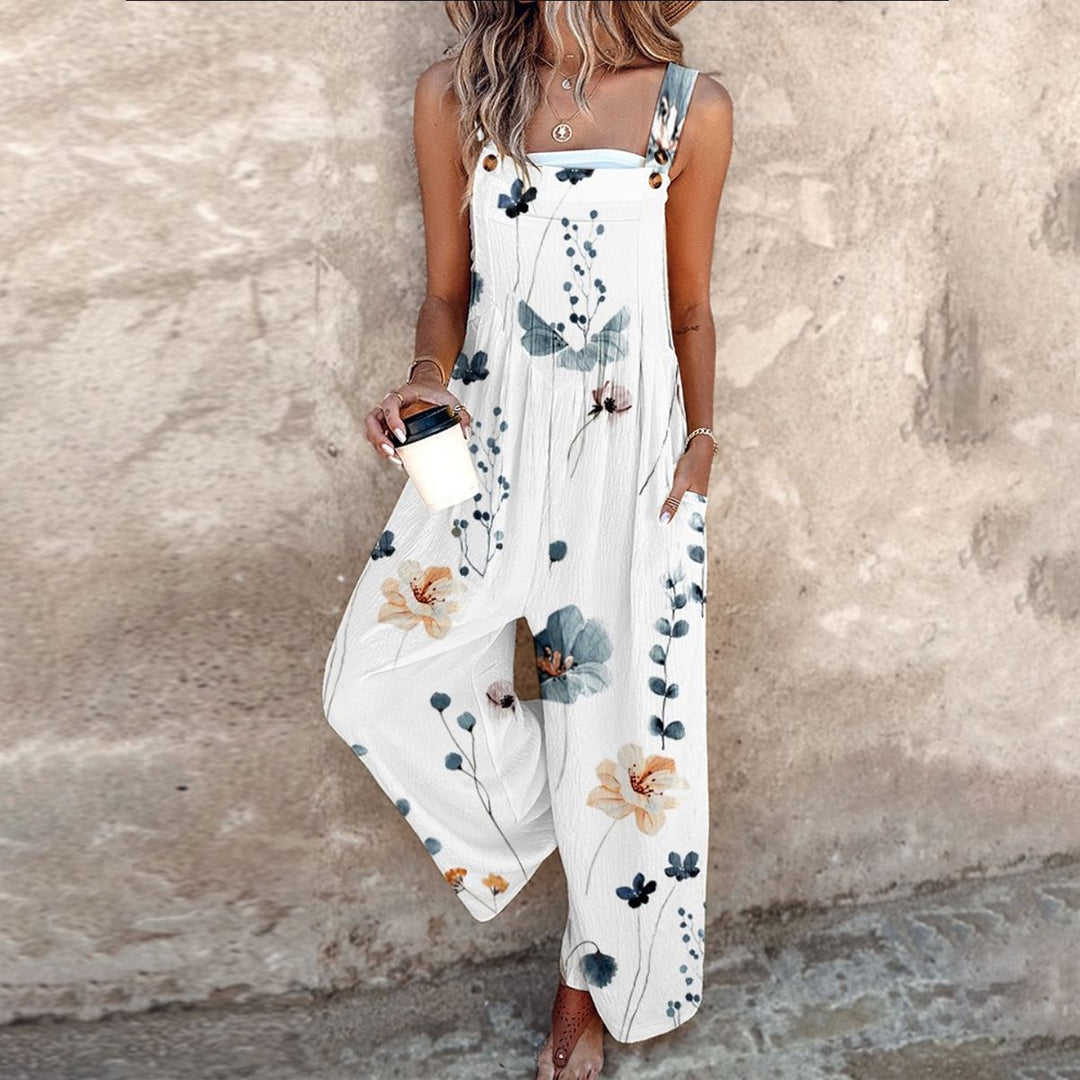 Salopette estampada cómoda