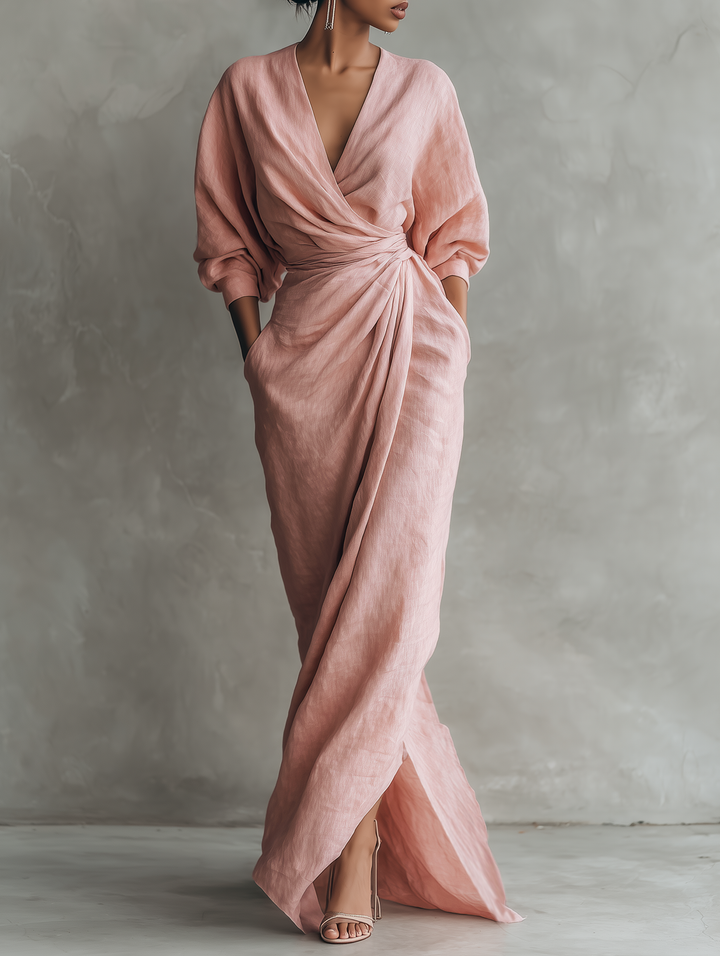 Vestido Maxi Rosa