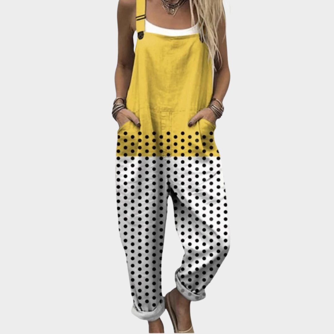Salopette estampada cómoda
