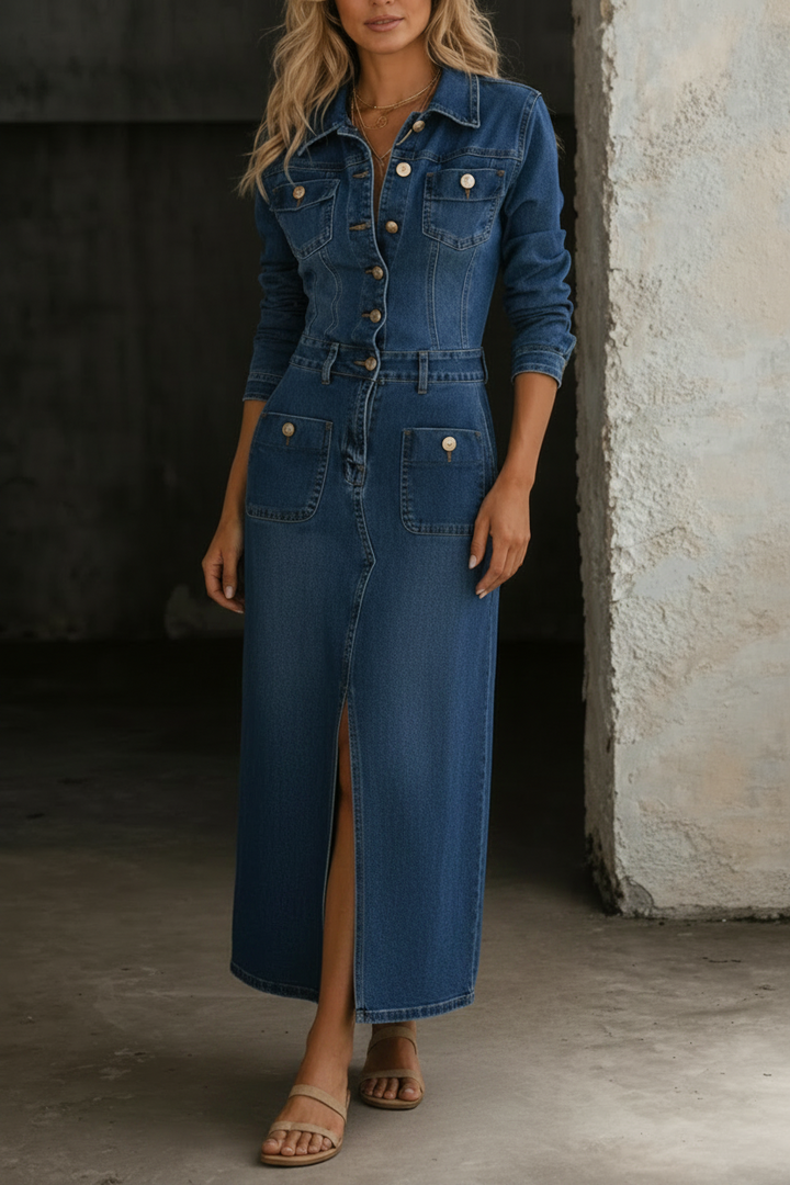 Leila | Denim Clásico y Cómodo