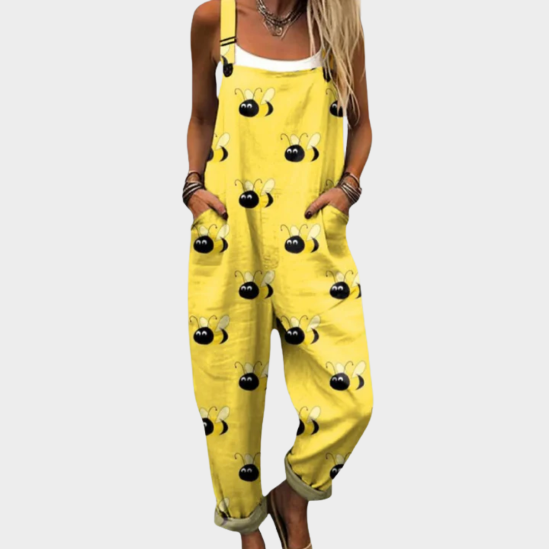 Salopette estampada cómoda