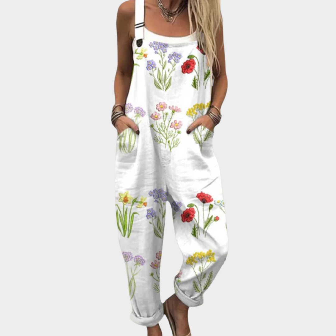 Salopette estampada cómoda