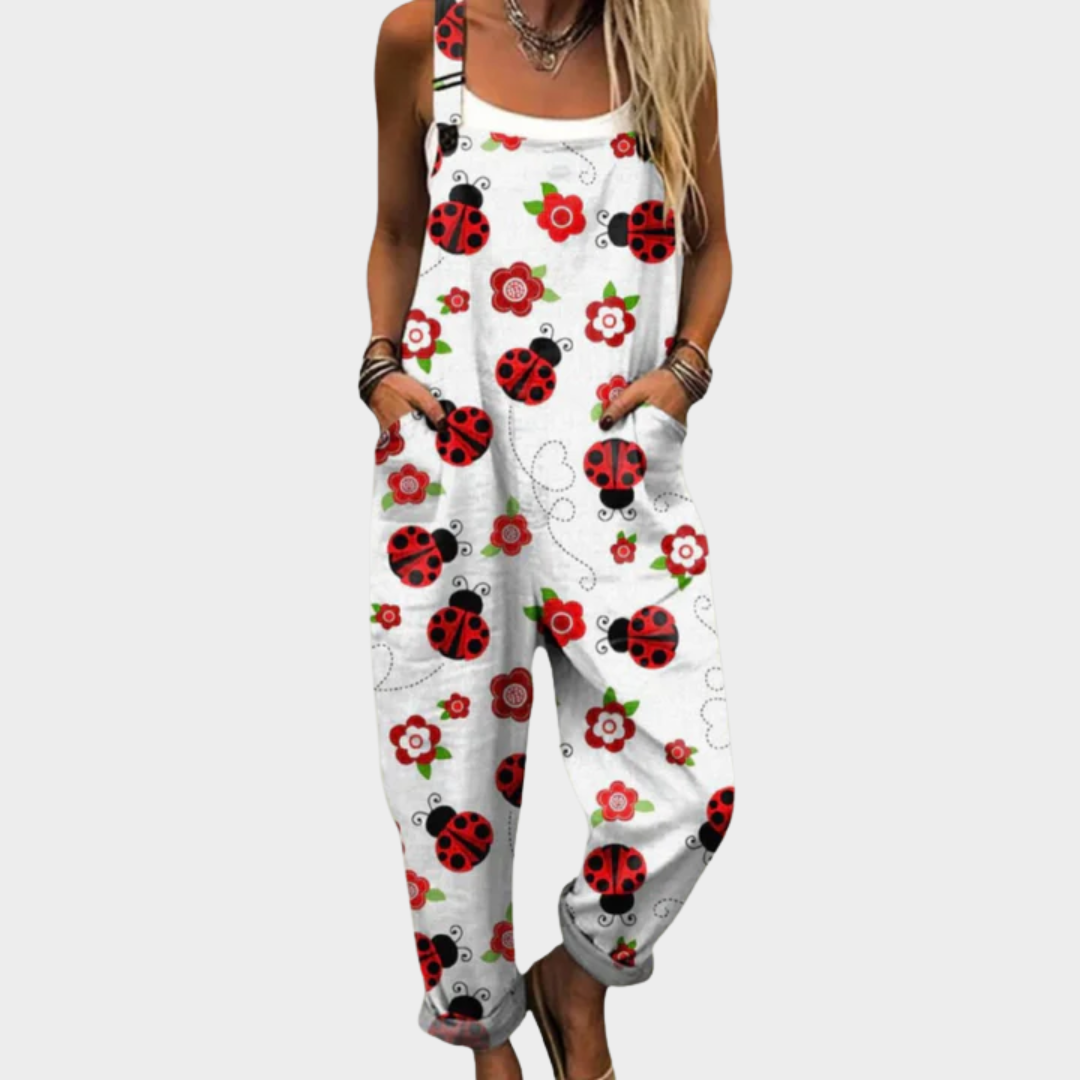 Salopette estampada cómoda