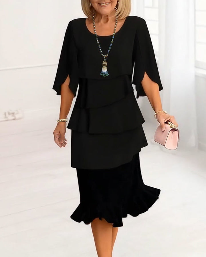 Patricia | Vestido Elegante y Confortable con Volantes