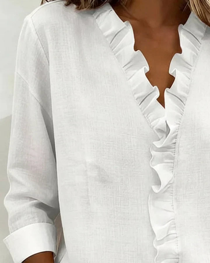 Blusa de Cuello en V