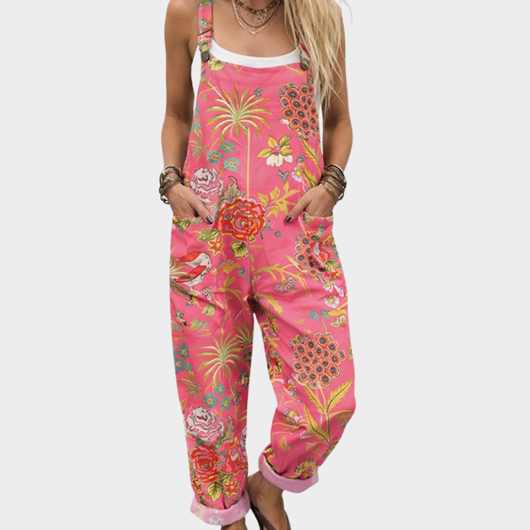 Salopette estampada cómoda