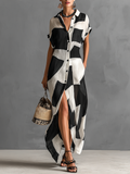Vestido Maxi de Camisa
