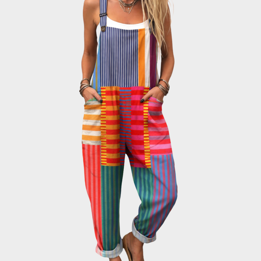 Salopette estampada cómoda