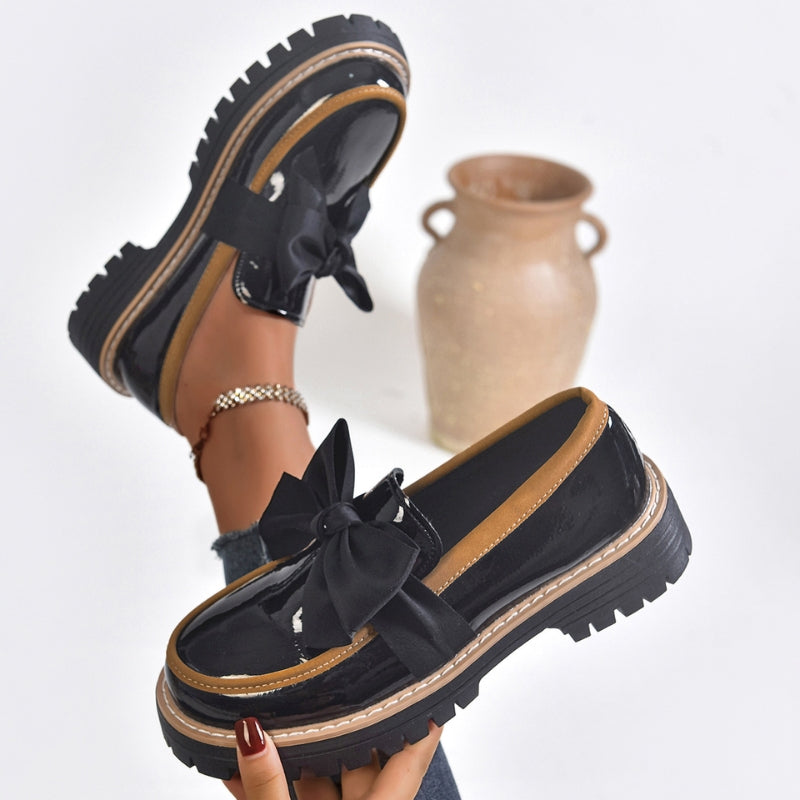 Mocasines Glossy Verde