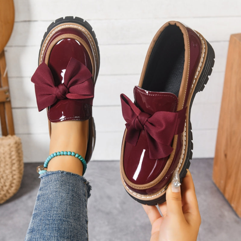 Mocasines Glossy Verde
