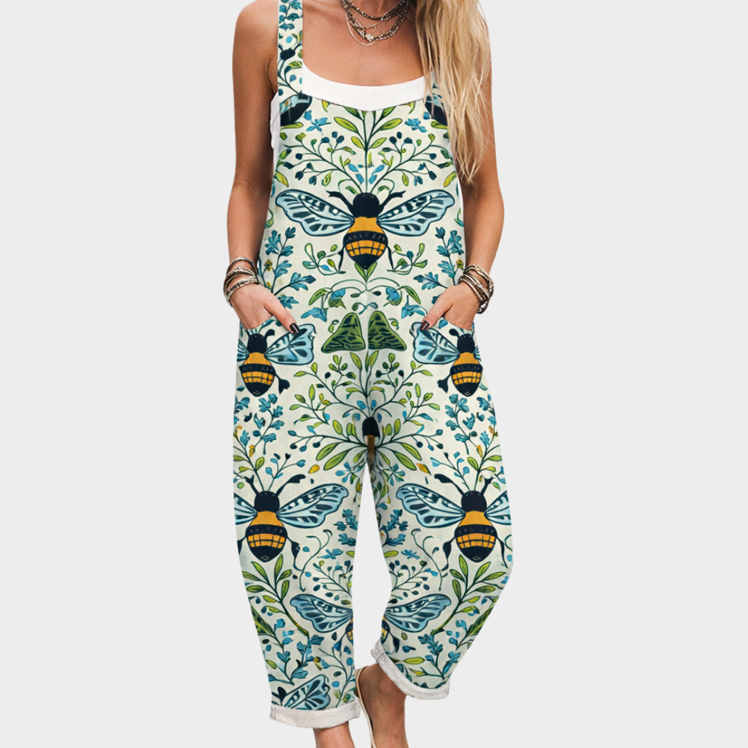 Salopette estampada cómoda
