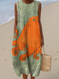 Vestido Midi Oceanic Tess™