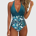V-Neck Elegant Swimsuit