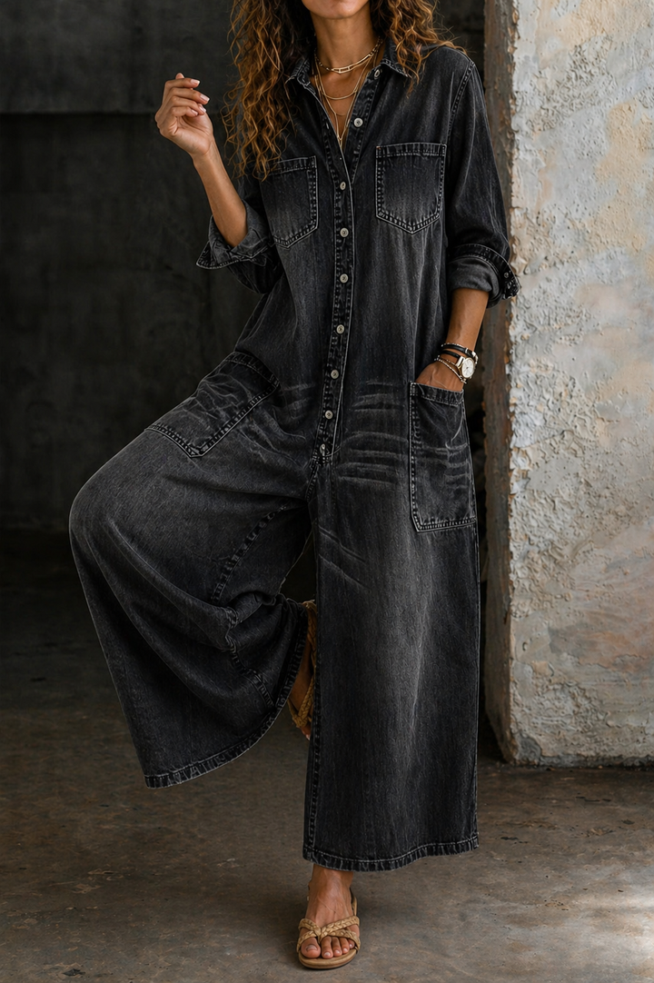 Vivienne | Mono de Denim Casual
