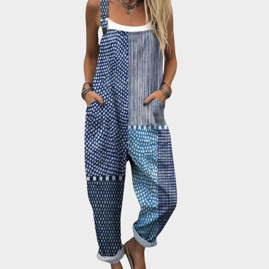 Salopette estampada cómoda