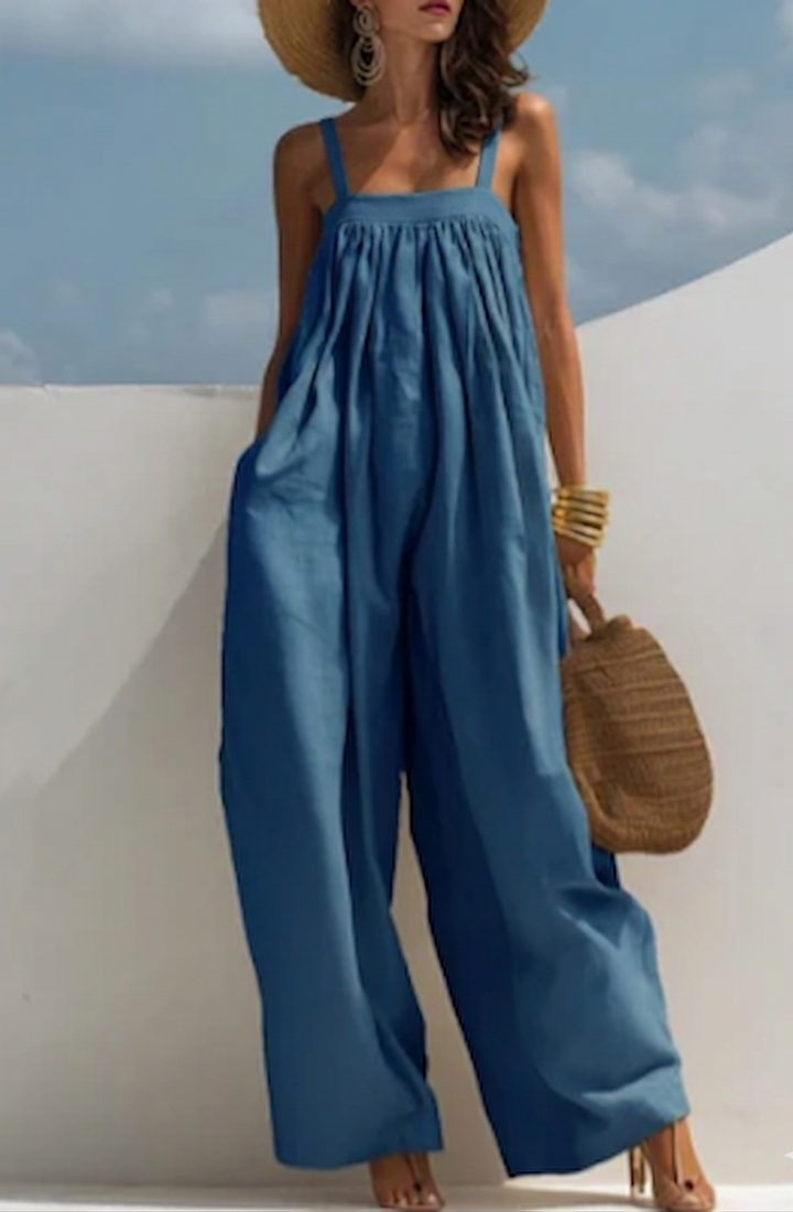 Madison | Mono de Pierna Ancha de Denim