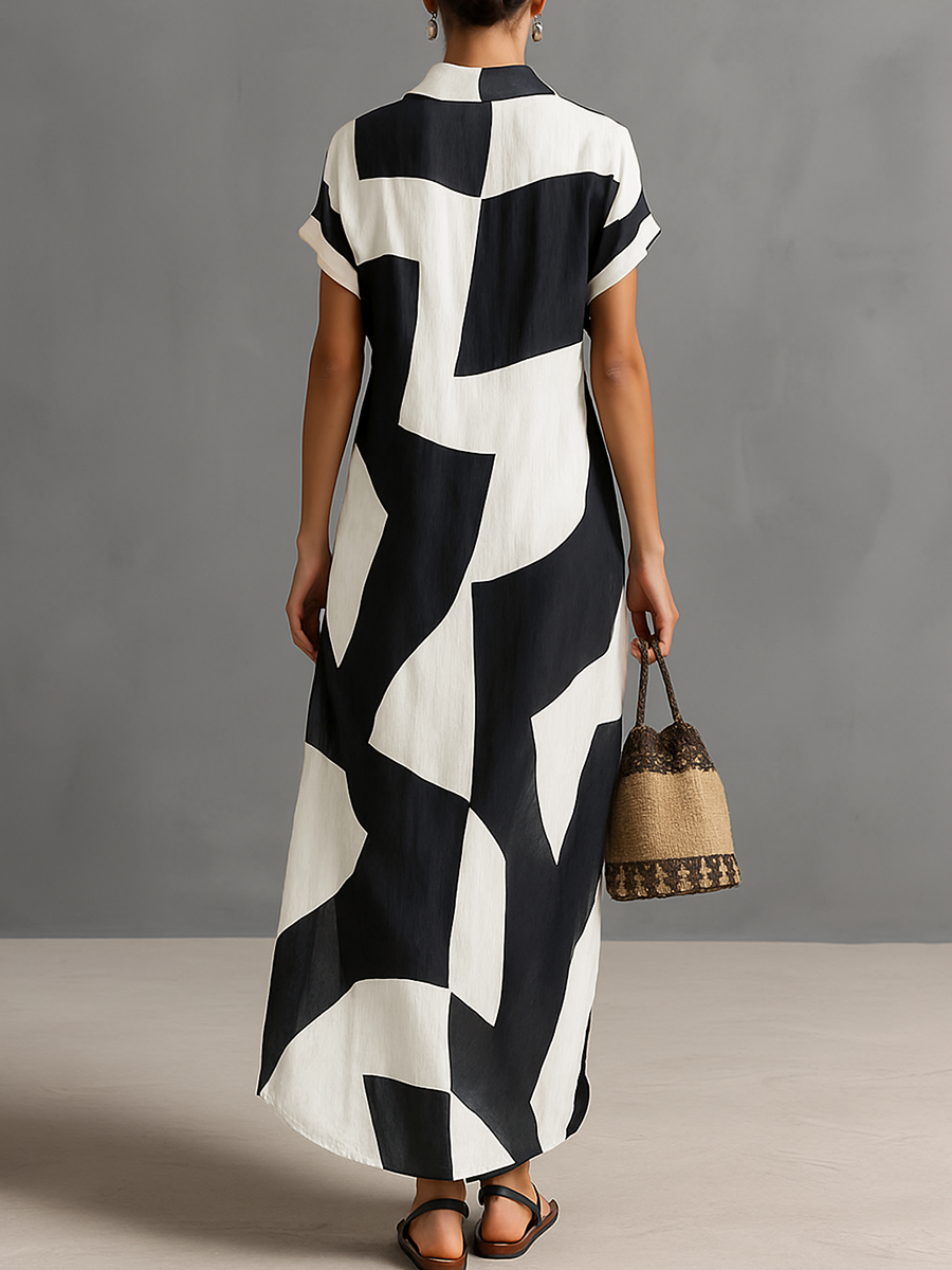 Vestido Maxi de Camisa