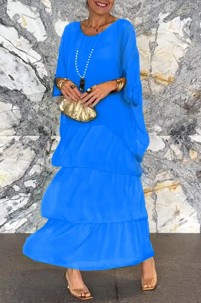 Vestido Abrigo Nora - Azul