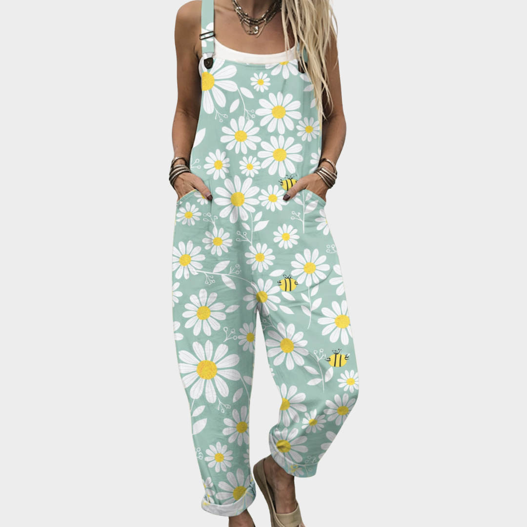Salopette estampada cómoda