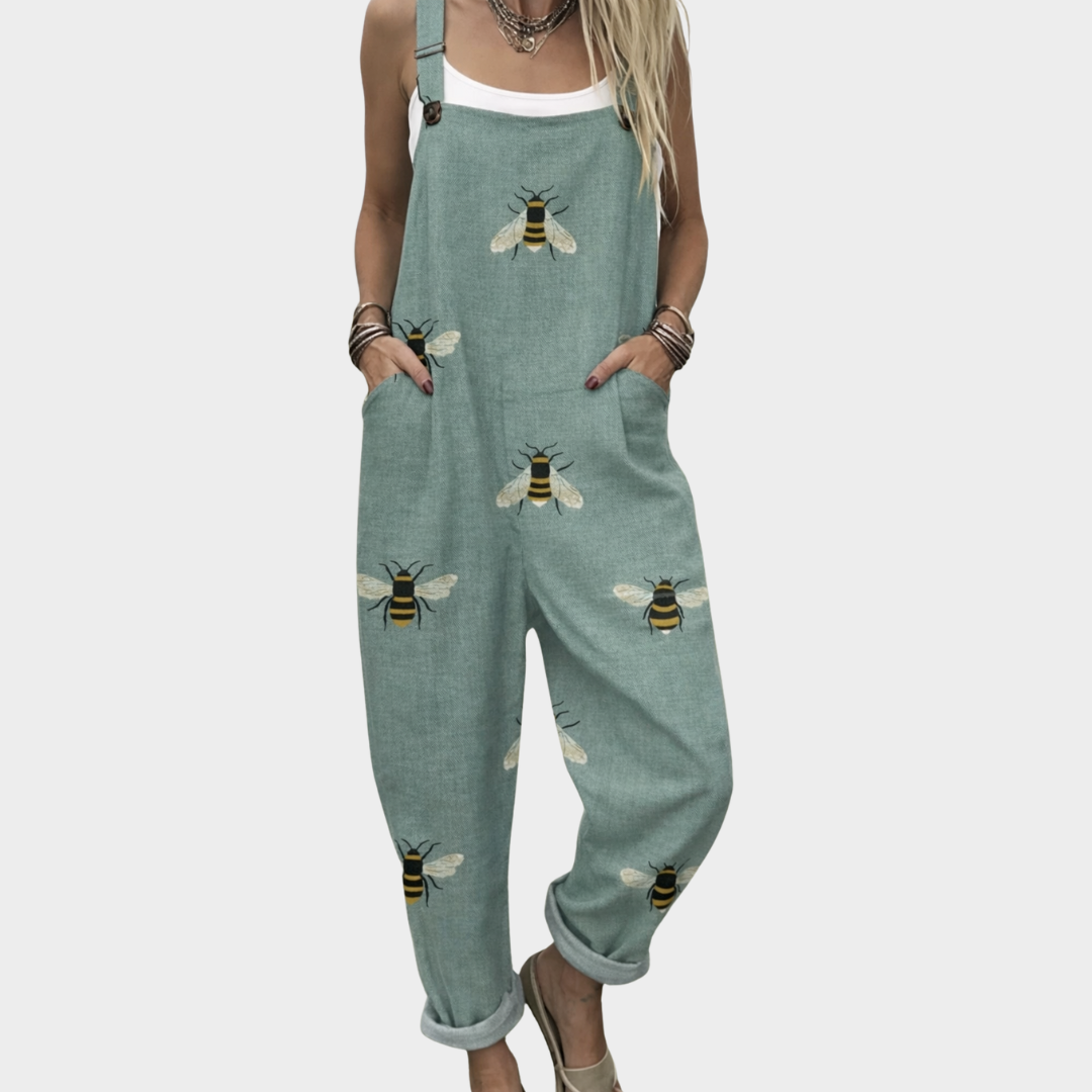 Salopette estampada cómoda