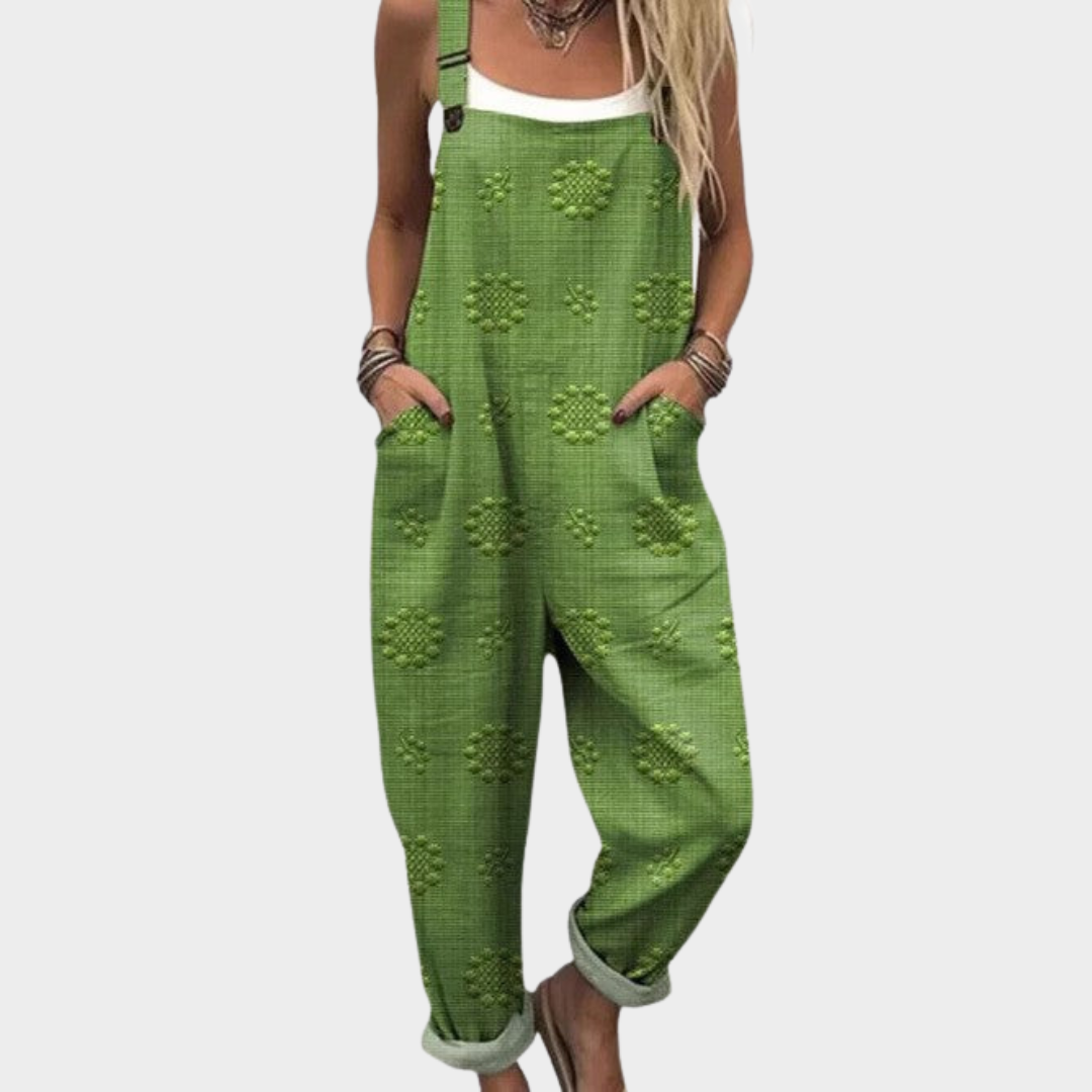 Salopette estampada cómoda