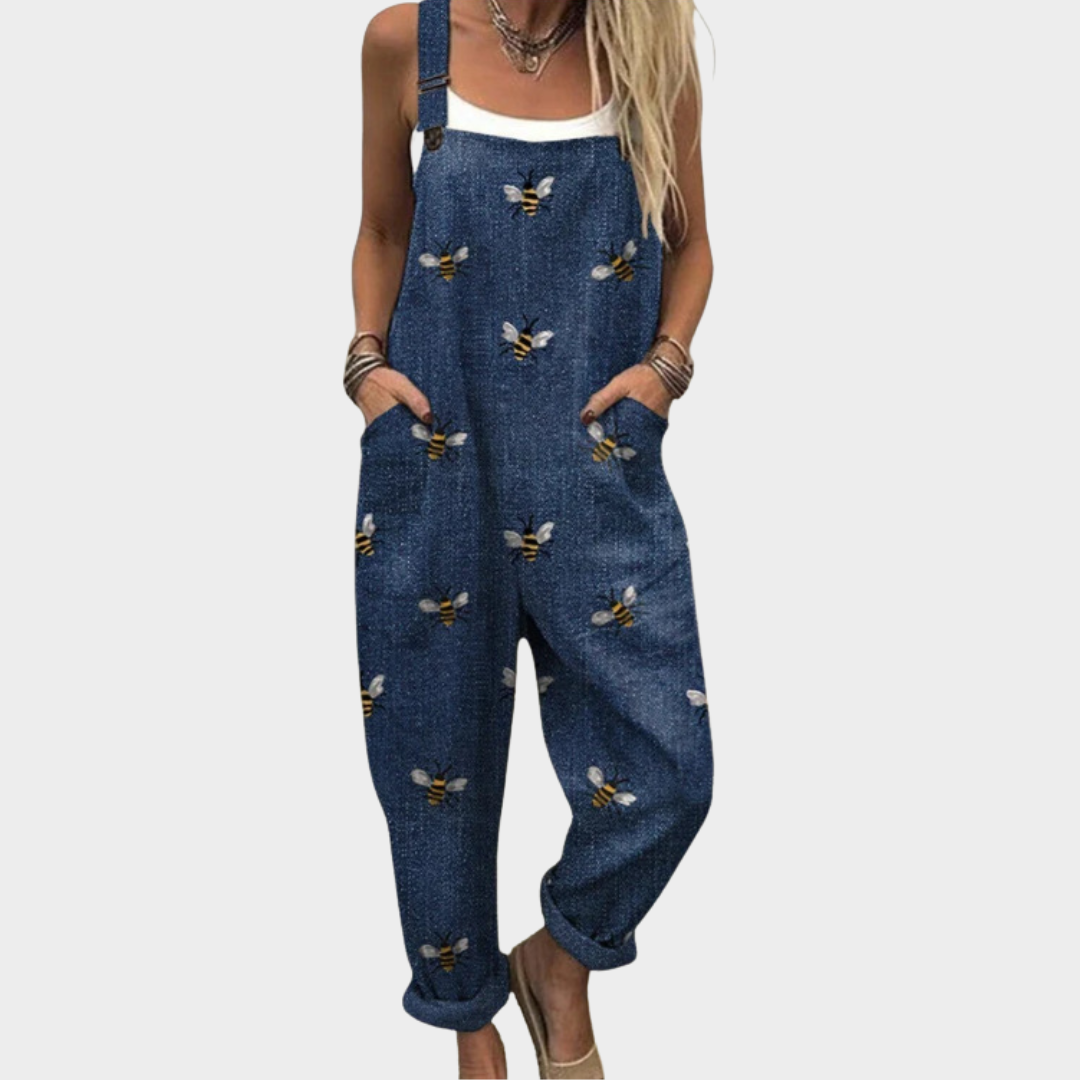 Salopette estampada cómoda