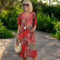Iris – Vestido fluido ligero efecto favorecedor