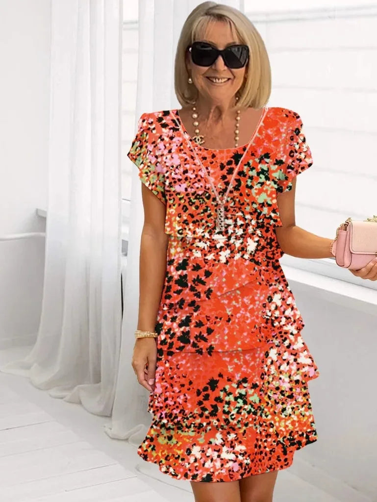 Clarissa | Vestido de Volantes Elegante y Confortable