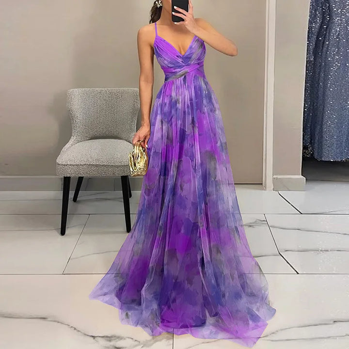 Giselle | Vestido maxi con Estampado Floral