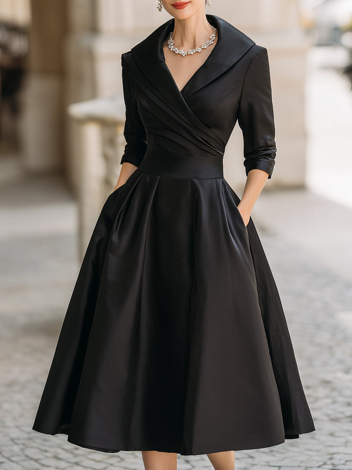 Colette™ | Vestido de Elegancia Navideña