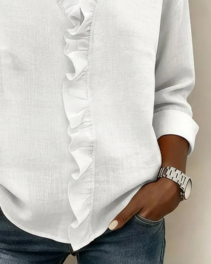 Blusa de Cuello en V