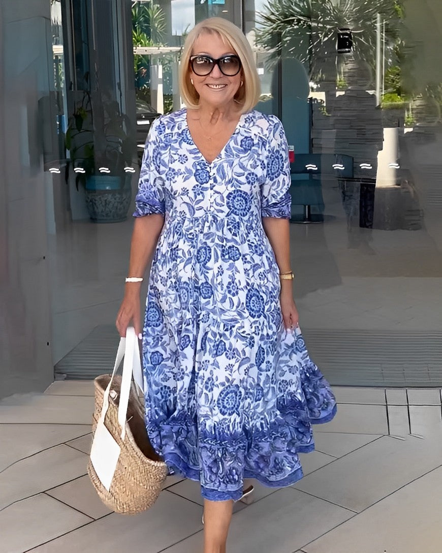 Madison – Vestido fluido ligero con efecto favorecedor