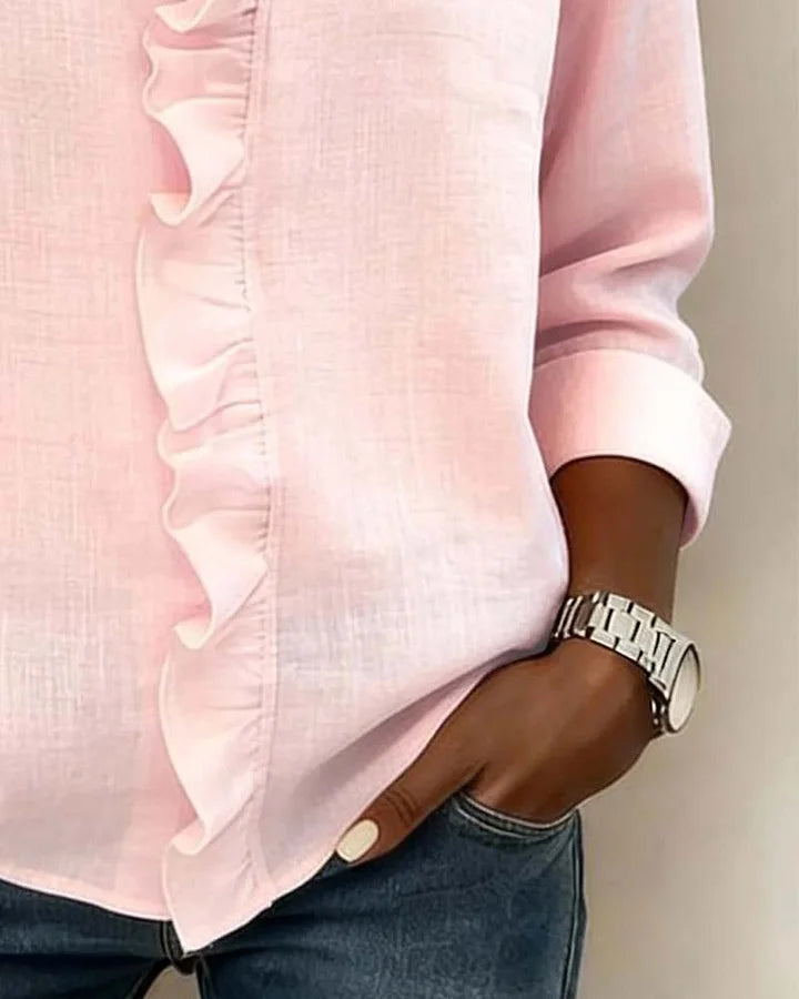 Blusa de Cuello en V