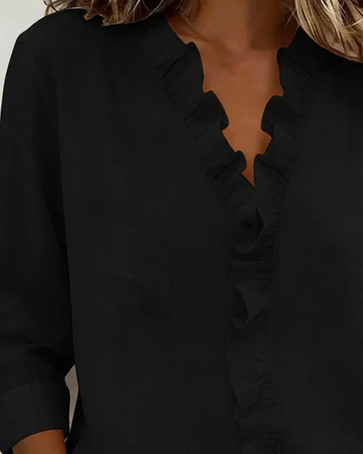 Blusa de Cuello en V