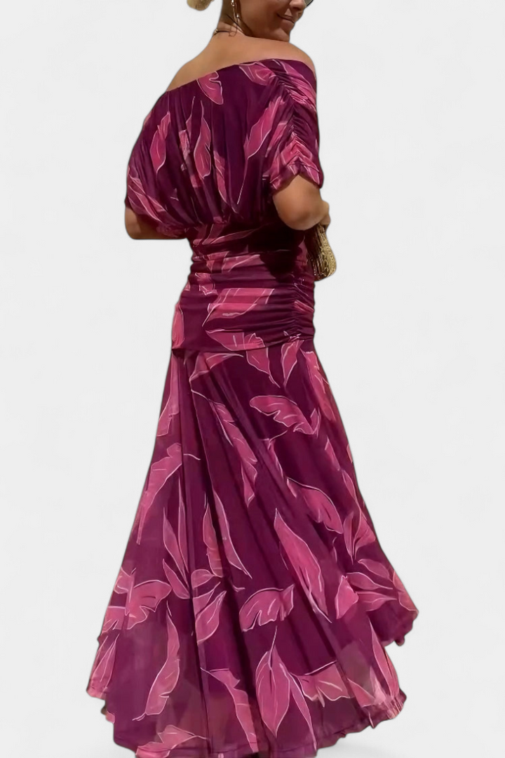 Vestido Elegante con Escote en V