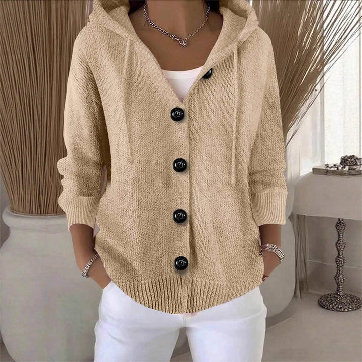 Suéter Cardigan de Manga Larga