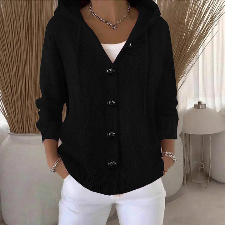 Suéter Cardigan de Manga Larga