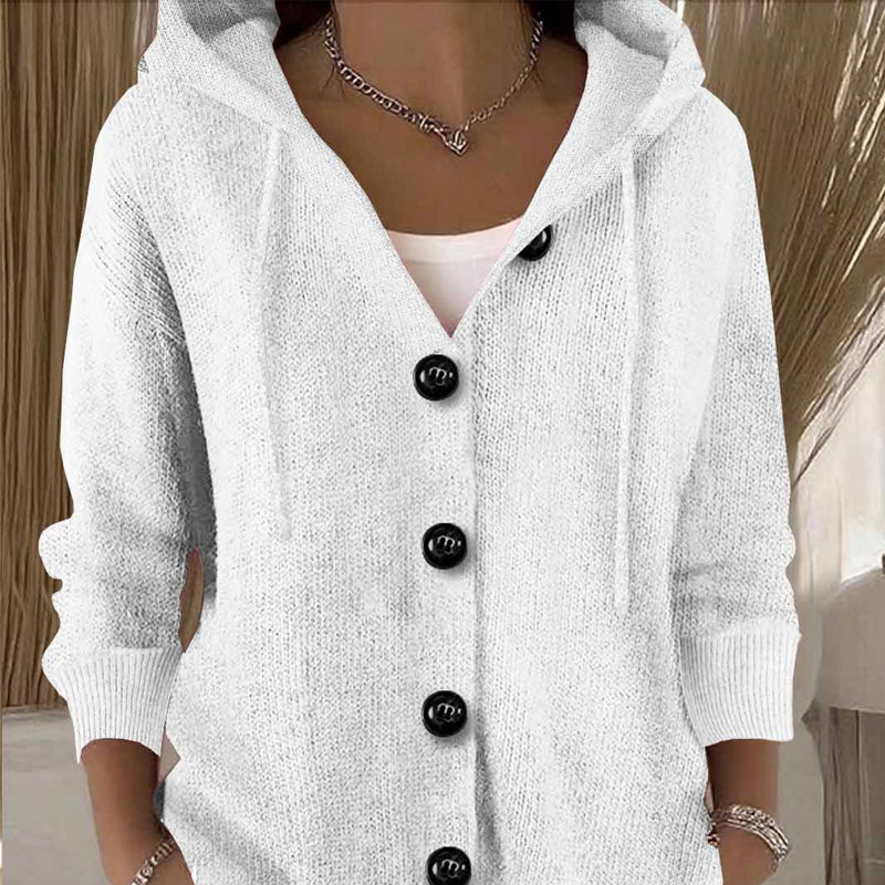 Suéter Cardigan de Manga Larga