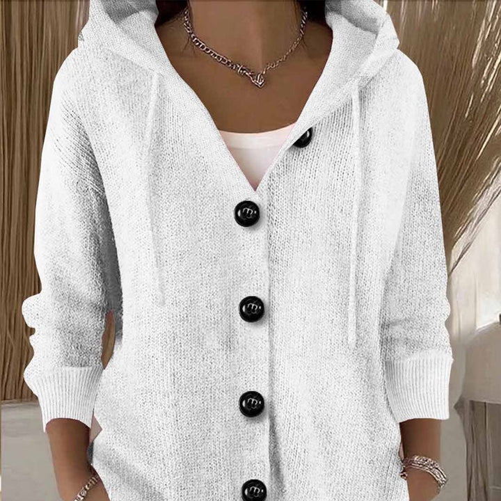 Suéter Cardigan de Manga Larga